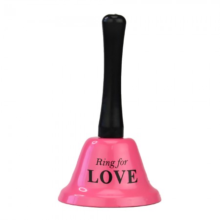 Колокольчик LOVE (розовый)